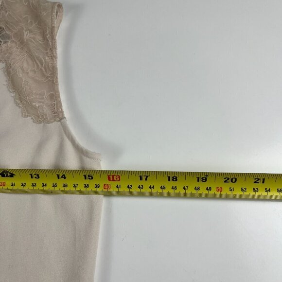 Allsaints Prism women dress v-neck ivory lace size 0 - Picture 8 of 9